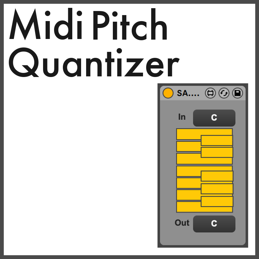 Midi Pitch Quantizer
